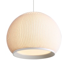 Golden 4017-14 SNY - Golden Lighting Tela Integrated LED 14in Pendant in Sand Yellow